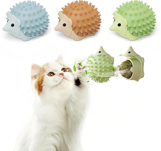 2 IN 1 Catnip Ball Toys - Refillable Catnip Toys for Cats